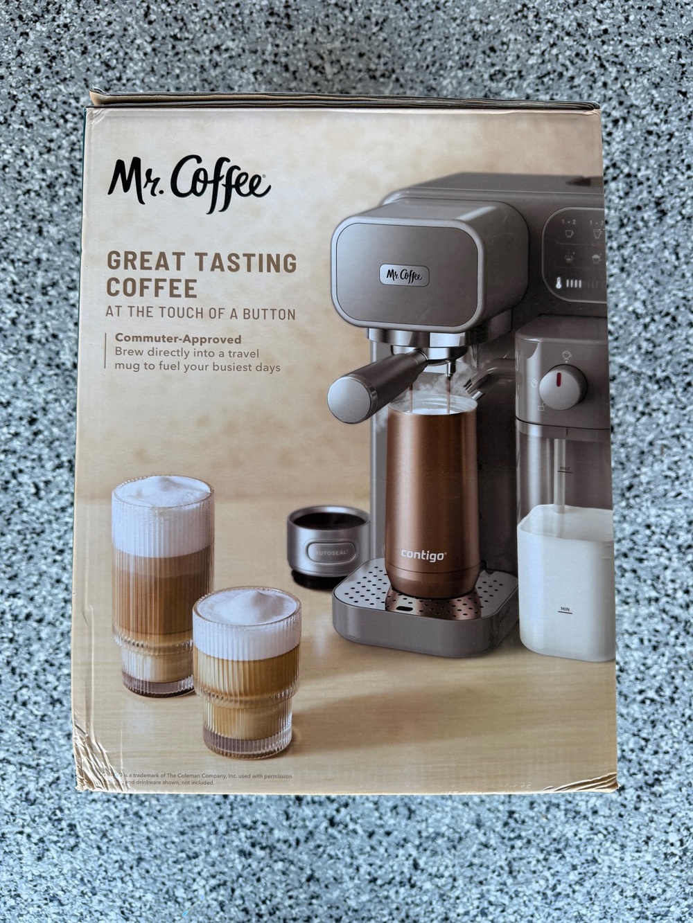 Mr. Coffee Prima Latte Luxe Espresso & Milk Frother - Gray - Picture 4 of 6